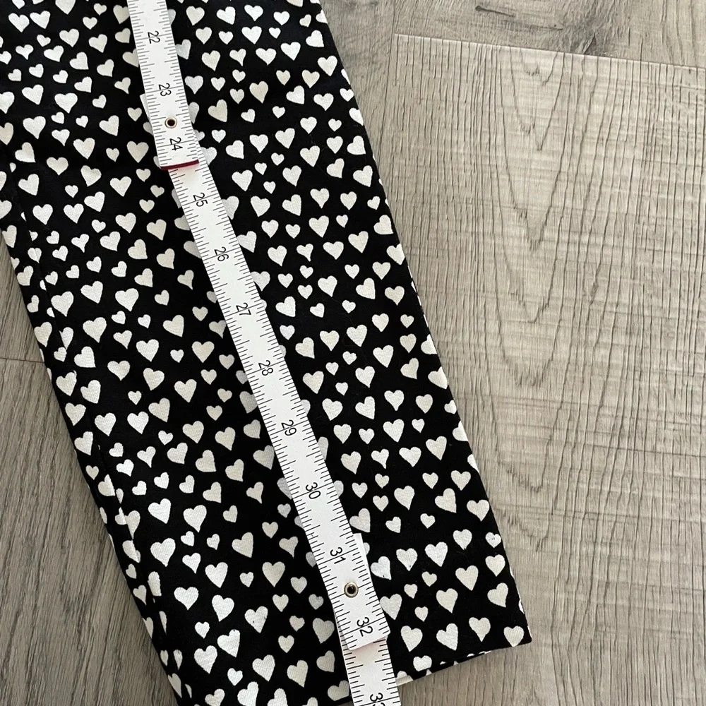 J Crew Marcantile Heart Pants size 0